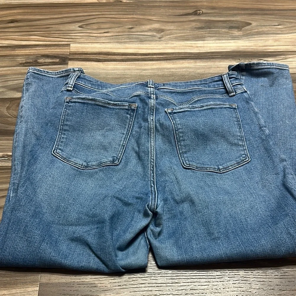 Abercrombie & Fitch Curve Love High Rise Super Skinny Ankle Jean sz 30/10 - Picture 9 of 10